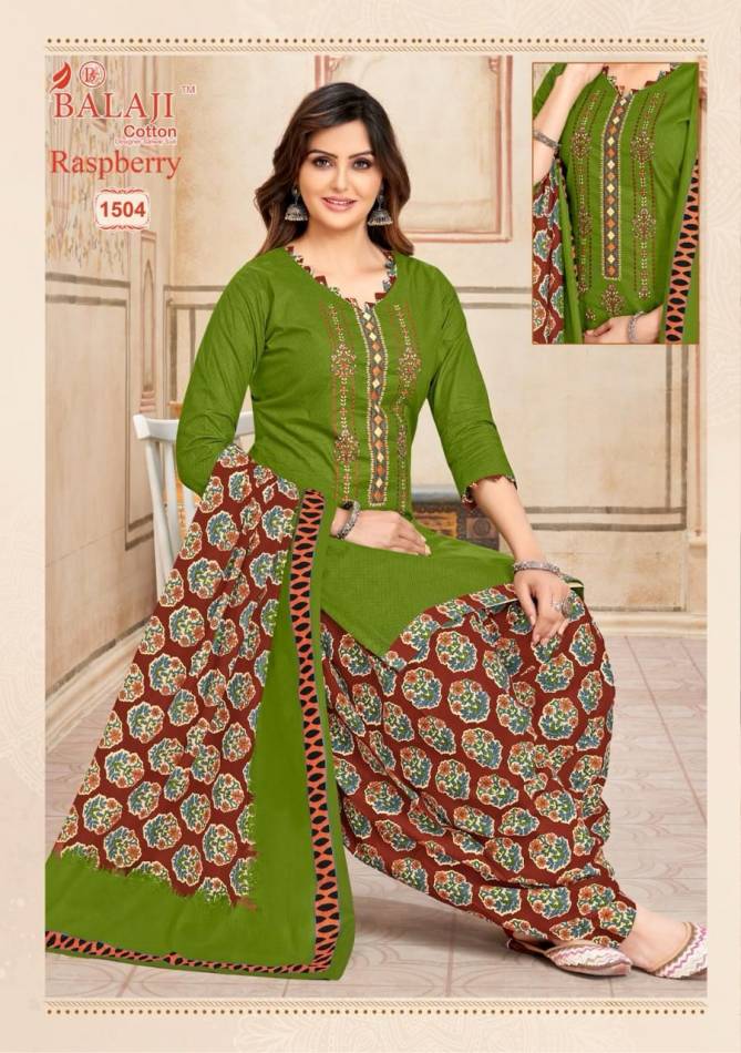 Raspberry Vol 15 By Balaji Daily Wear Cotton Dress Material Wholesale Price In Surat
